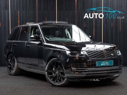 Used 2018 Land Rover Range Rover 2.0 P400e 12.4kWh Vogue SE Auto 4WD Euro 6 (s/s) 5dr Black at Auto100