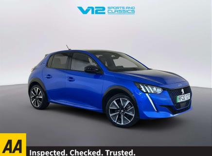 2022 PEUGEOT 208 50KWH GT HATCHBACK 5DR ELECTRIC AUTO 7KW CHARGER 136 PS HINCKLEY PRICE... photo