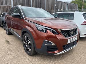 Used 2019 Peugeot 3008 1.5 BlueHDi GT Line Euro 6 (s/s) 5dr at Startin Group