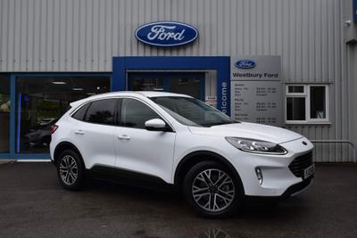 Used 2021 Ford Kuga 2.5 EcoBoost Duratec 14.4kWh Titanium CVT Euro 6 (s/s) 5dr at Islington Motor Group