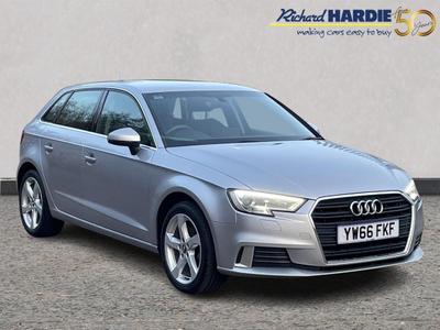 Used 2017 Audi A3 1.4 TFSI CoD Sport Sportback S Tronic Euro 6 (s/s) 5dr at Richard Hardie