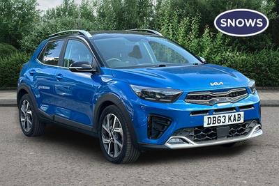 Used 2023 Kia Stonic 1.0 T-GDi ISG 48V GT-LINE S Azure Blue Wth Black Roof at Kia Motors UK