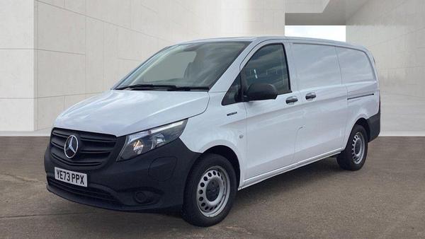 Used 2023 Mercedes-Benz eVito 116 e 66kWh Progressive Auto FWD L2 6dr (LWB) White at MBNI Truck & Van