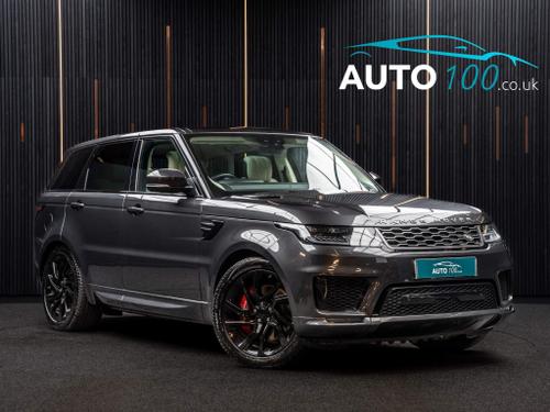 Used 2020 Land Rover Range Rover Sport 2.0 P400e 13.1kWh HSE Dynamic Auto 4WD Euro 6 (s/s) 5dr Grey at Auto100