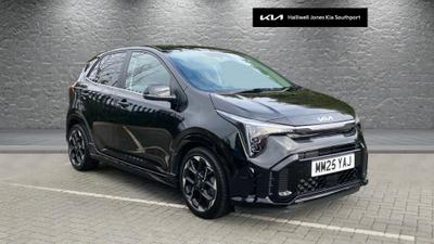 Used 2025 Kia Picanto 1.2 AMT GT-LINE S Midnight Black at Kia Motors UK