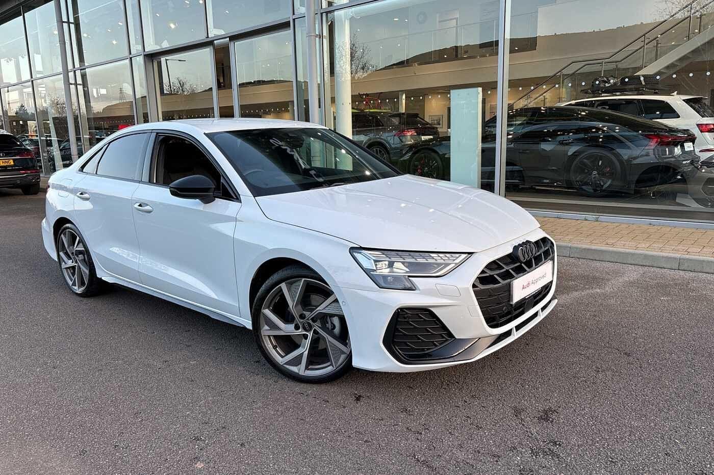 Used audi a3 saloon black edition discount