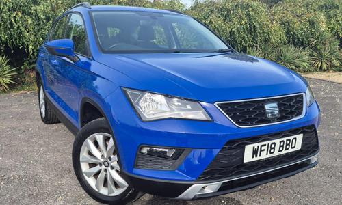 Used 2018 SEAT Ateca 1.4 EcoTSI SE Euro 6 (s/s) 5dr Blue at Staceys Motors