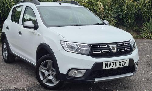 Used 2020 Dacia Sandero Stepway 0.9 TCe Comfort Euro 6 (s/s) 5dr White at Staceys Motors