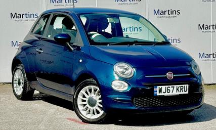Used 2017 Fiat 500 1.2 ECO Pop Star Euro 6 (s/s) 3dr at Martins Group