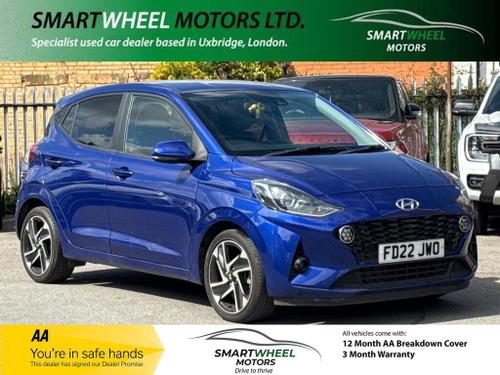 2022 HYUNDAI I10 1.0 PREMIUM AUTO EURO 6 S S 5DR PETROL 9,000 MILES AUTOMATIC... photo