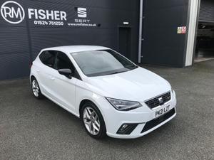 Used 2021 SEAT Ibiza 1.0 TSI FR Euro 6 (s/s) 5dr White at RM Fisher