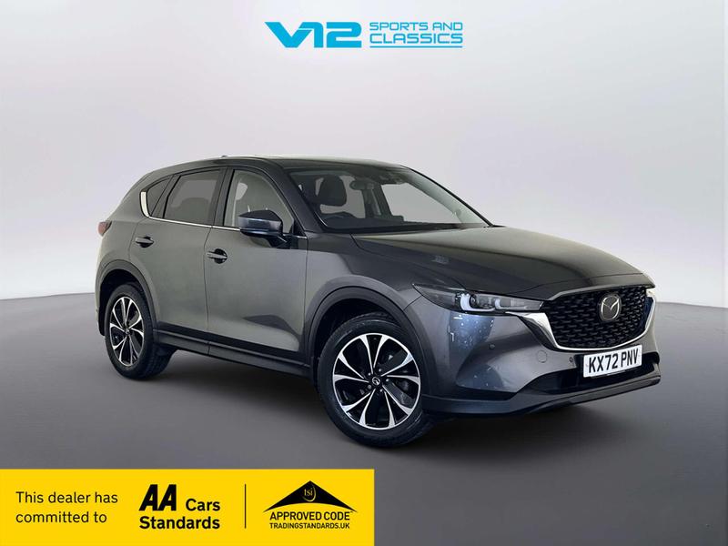 Grey 2022 Mazda CX-5 Estate Front-wheel drive Manual