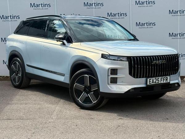 Used 2025 JAECOO 7 1.5T SHS 18.3kWh Luxury Auto Euro 6 (s/s) 5dr Silver at Martins Group