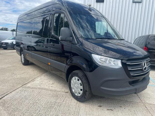 Used ~ Mercedes-Benz Sprinter 2.0 315 CDI PRO RWD L3 H2 Euro 6 (s/s) 5dr Obsidian Black at MBNI Truck & Van