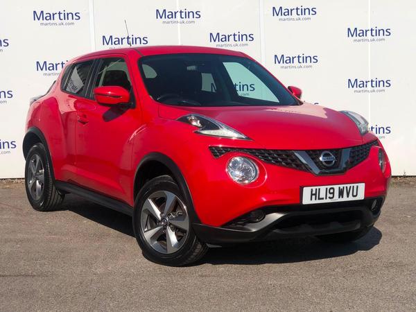Used 2019 Nissan Juke 1.6 Acenta Euro 6 5dr Red at Martins Group