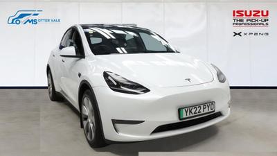 Used 2022 TESLA MODEL Y (Dual Motor) Long Range SUV 5dr Electric Auto 4WDE (384 bhp) PEARL WHITE at Dack Vans
