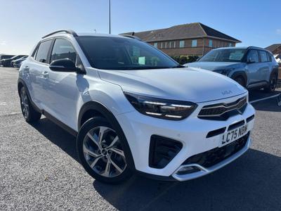 Used 2025 Kia Stonic 1.0 T-GDi ISG 48V GT-LINE S White Pearl at Kia Motors UK