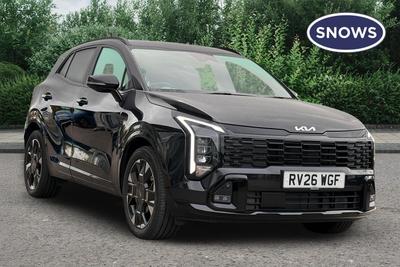 Used 2026 Kia Sportage 1.6 T-GDi HEV GT-LINE Phantom Black at Kia Motors UK