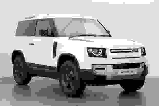 Used 2023 Land Rover DEFENDER 3.0 D200 HARD TOP White at Duckworth Motor Group