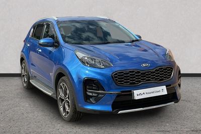 Used 2019 Kia Sportage 1.6 T-GDi GT-LINE Blue Flame at Kia Motors UK