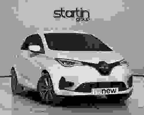 Renault Zoe R135 EV50 52kWh GT Line Auto 5dr (Rapid Charge) White at Startin Group