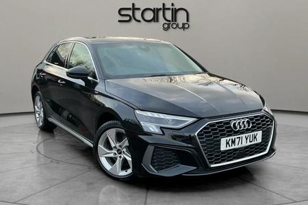 2021 2021 Audi A3 1.4 TFSIe 40 S line Sportback S Tronic Euro 6 (s/s) 5dr 13kWh Petrol Plug-In Hybrid photo