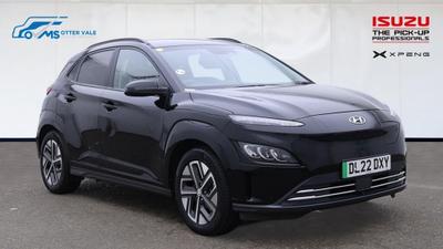 Used 2022 Hyundai KONA 64kWh Premium SUV 5dr Electric Auto (10.5kW Charger) (204 ps) Black at Dack Vans