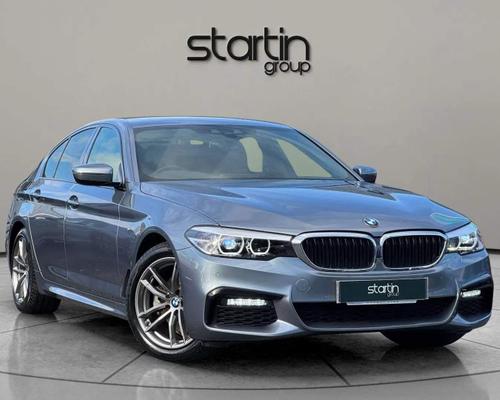 BMW 5 Series 2.0 520i MHT M Sport Steptronic Euro 6 (s/s) 4dr at Startin Group