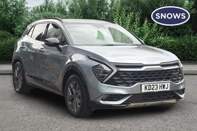 Used 2023 Kia Sportage 1.6  T-GDi ISG HEV GT-LINE S Lunar Silver at Kia Motors UK