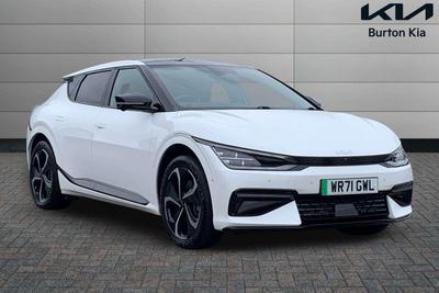 Used 2021 Kia EV6 	77.4 kWh GT-LINE S White Pearl at Kia Motors UK