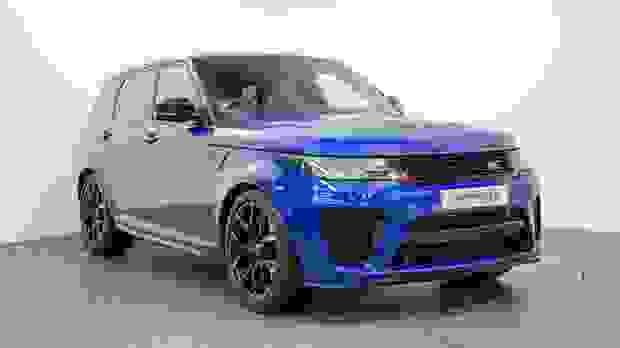 Used 2020 Land Rover Range Rover Sport 5.0 P575 SVR 5dr ESTORIL BLUE at Duckworth Motor Group