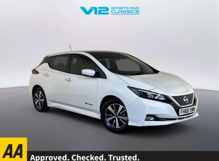 2019 NISSAN LEAF 40KWH ACENTA HATCHBACK 5DR ELECTRIC AUTO 150 PS HINCKLEY PRICE 7,795 OR... photo