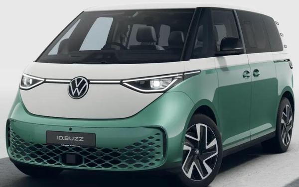 Used 2026 Volkswagen ID. Buzz Pro 79kWh Style Auto 5dr (SWB 5Seat) Candy White-Bay Leaf Green at Martins Group