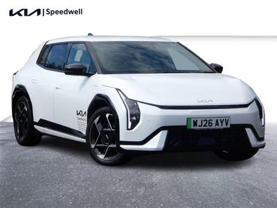 Used 2026 Kia EV4 81.4 kWh GT-LINE Fusion White at Kia Motors UK