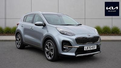 Used 2020 Kia Sportage 1.6 CRDi ISG 48V GT-LINE S Lunar Silver at Kia Motors UK