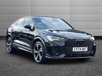 Used 2024 Audi Q3 1.5 TFSI CoD 35 Black Edition Sportback Euro 6 (s/s) 5dr at Sinclair Direct