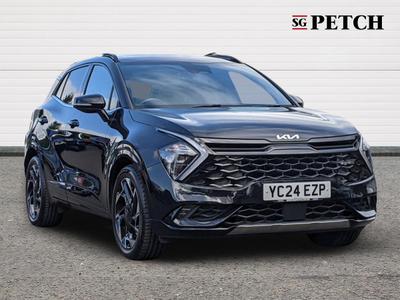 Used 2024 Kia Sportage 1.6 T-GDi ISG 48V GT-LINE Phantom Black at Kia Motors UK