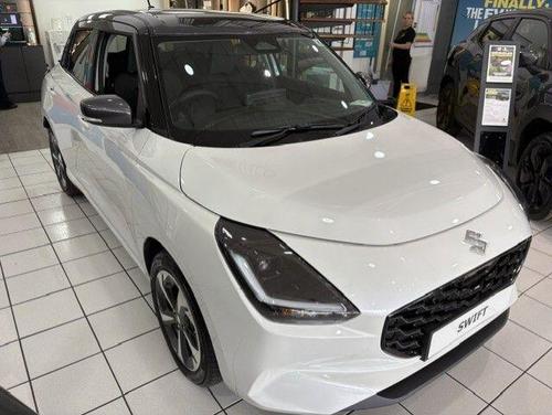 Used ~ Suzuki Swift 1.2 MHEV Ultra Euro 6 (s/s) 5dr Pure White - Mineral Grey Roof at Richmond Motor Group