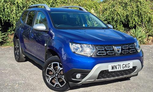 Used 2021 Dacia Duster 1.0 TCe Prestige Euro 6 (s/s) 5dr Blue at Staceys Motors