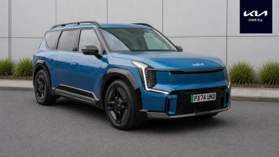 Used 2024 Kia EV9 99.8 kWh GT-LINE S Pacific Blue at Kia Motors UK