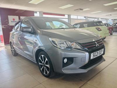 Used 2021 Mitsubishi Mirage 1.2 Design Pro CVT Euro 6 (s/s) 5dr at Focus Motor Store