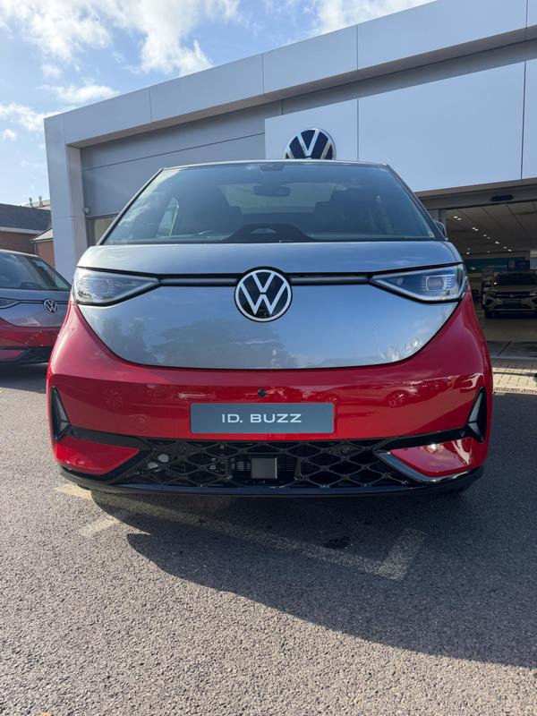 Used 2026 Volkswagen ID. Buzz Pro 86kWh GTX Auto 4Motion 5dr (LWB 7Seat) Mono Silver - Cherry Red at Martins Group