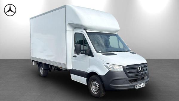 Used 2023 Mercedes-Benz Sprinter 2.0 315 CDI Luton Prog RWD L3 Euro 6 Artic White at MBNI Truck & Van