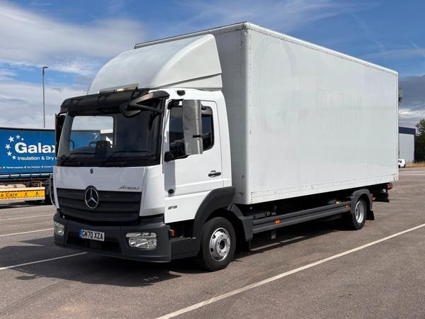Used 2020 Mercedes-Benz Atego 816 Box Truck with Tuckaway Tail-lift White at MBNI Truck & Van