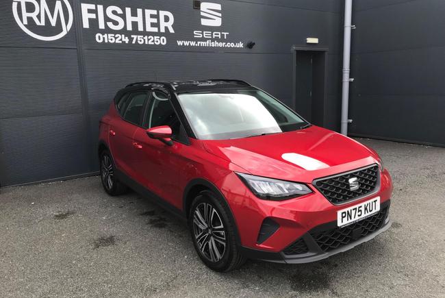 Used 2026 SEAT Arona 1.0 TSI EVO SE Technology Euro 6 (s/s) 5dr Red at RM Fisher