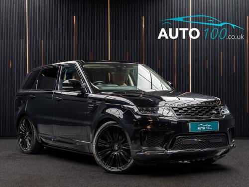 Used 2019 Land Rover Range Rover Sport 3.0 SD V6 Autobiography Dynamic Auto 4WD Euro 6 (s/s) 5dr Black at Auto100