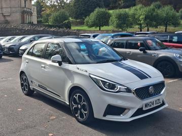 Used 2024 MG MG3 1.5 VTi-TECH Exclusive Nav Euro 6 (s/s) 5dr White at Islington Motor Group