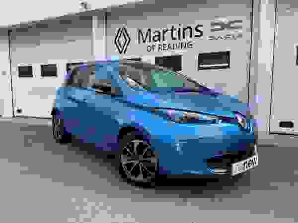 Used 2019 Renault Zoe R110 41kWh Dynamique Nav Auto 5dr (Battery Lease) Blue at Martins Group