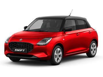 Used ~ Suzuki Swift 1.2 MHEV Motion Euro 6 (s/s) 5dr Burning Red - Super Black Roof at Islington Motor Group