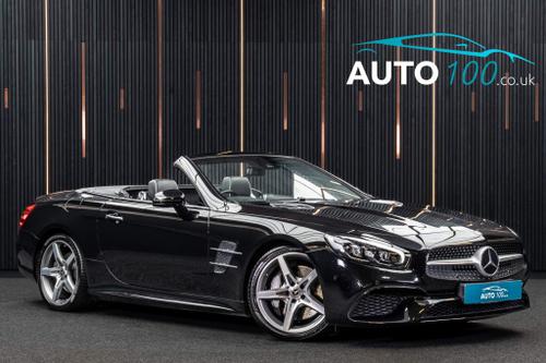 Used 2019 Mercedes-Benz SL Class 3.0 SL400 V6 AMG Line G-Tronic+ Euro 6 (s/s) 2dr Black at Auto100